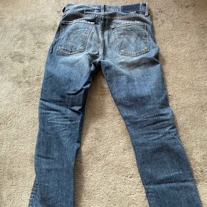 Mother the scrapper jeans